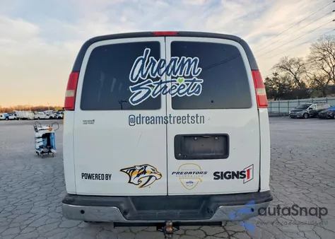 2014 Chevrolet Express G3500 Lt from USA, damaged, VIN 1GAZGYFG6E1143177